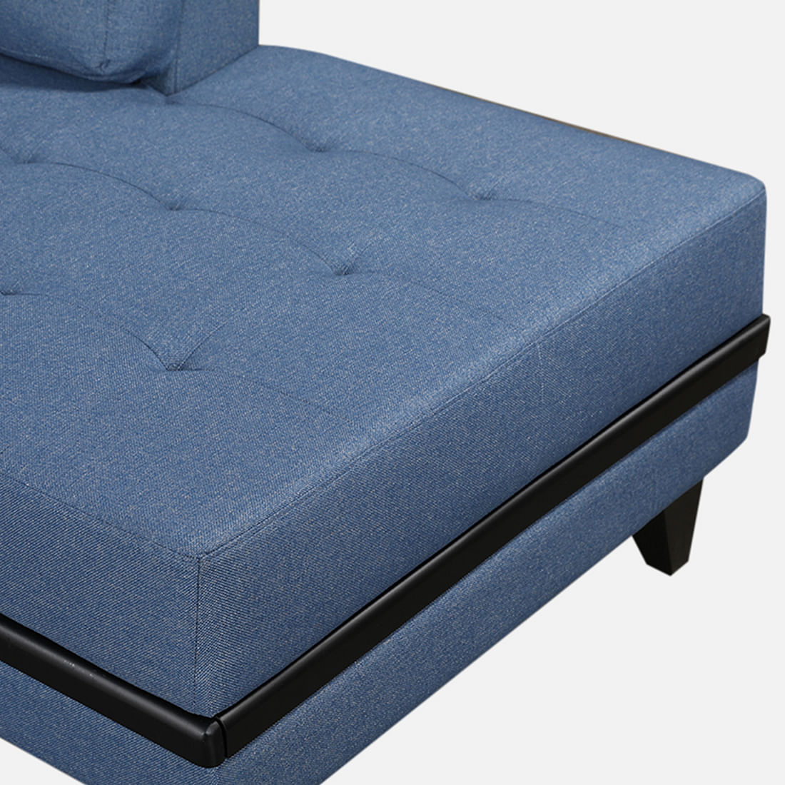 GARCIA Fabric Lounger in Blue Colour