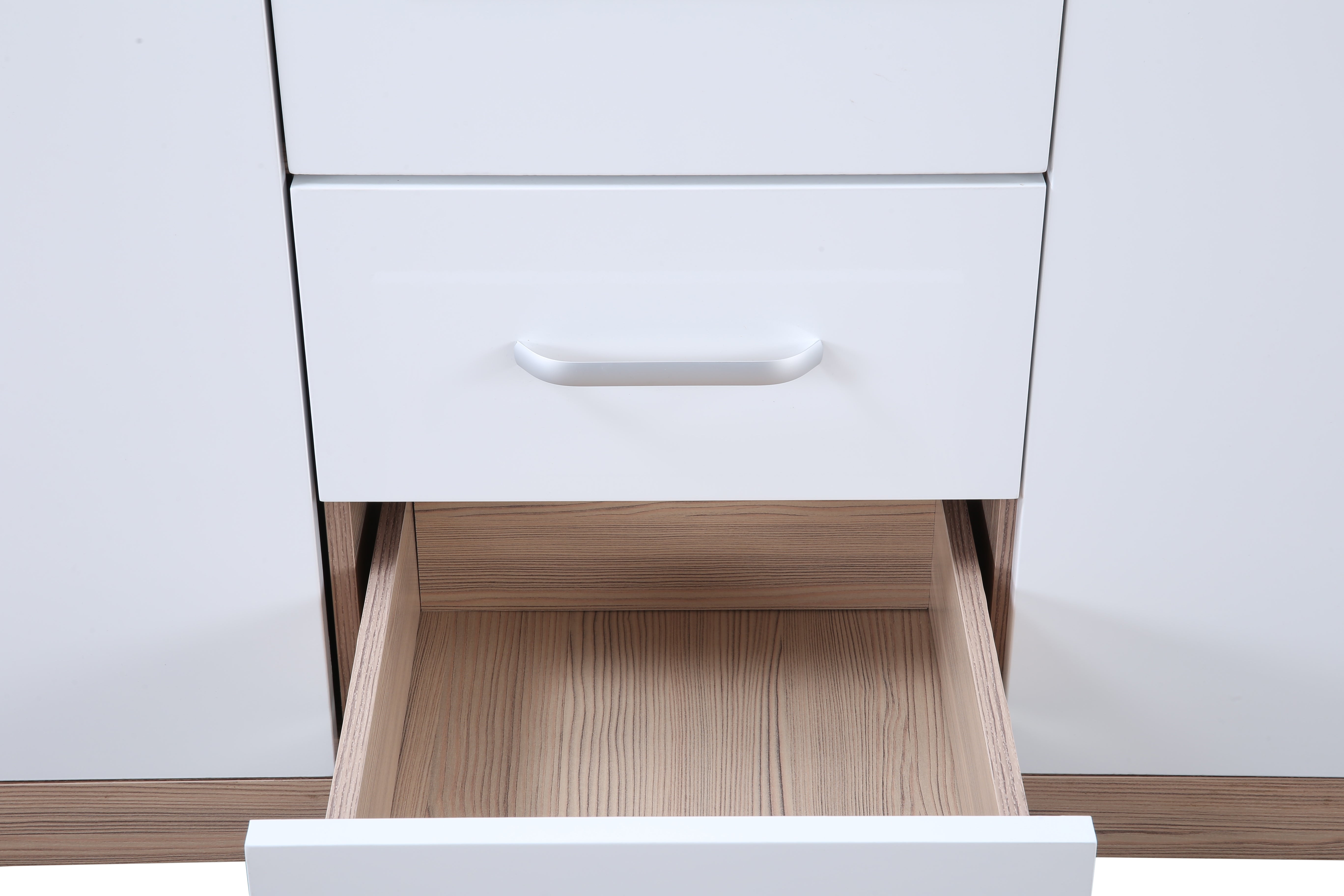 Ambra Three door Wardrobe in Oak Colour