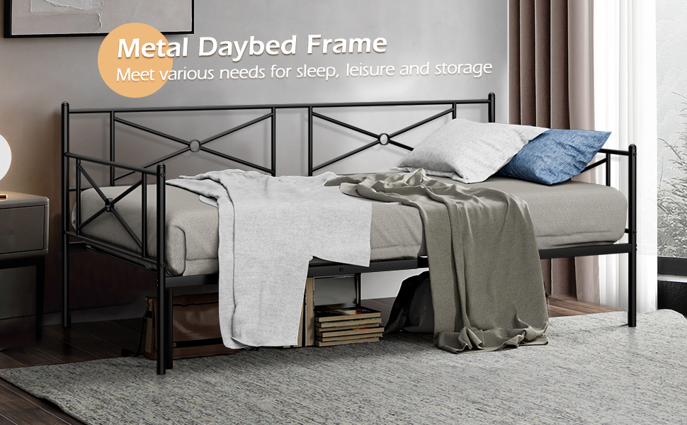 metal daybed frame