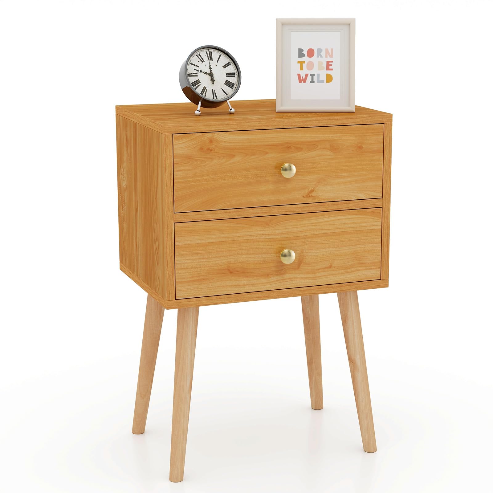 Nightstand with 2 Drawers（1/2）