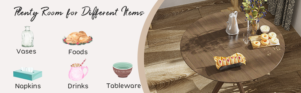 wood dining table