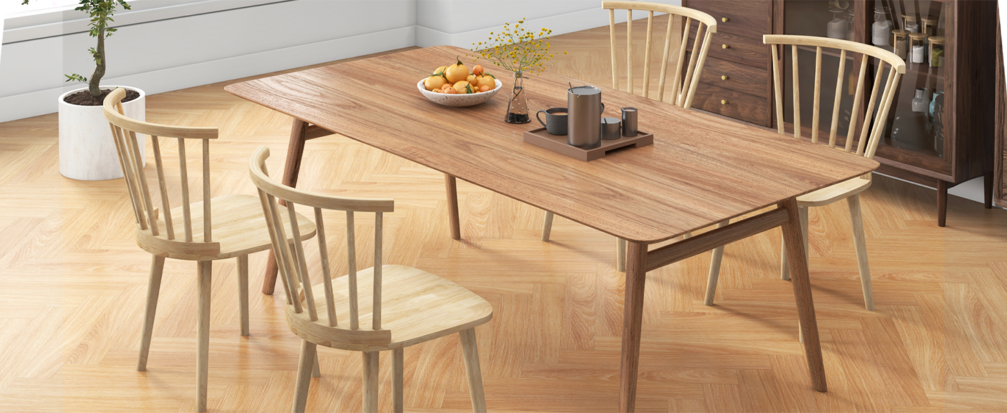 Natural Wooden Dining Chairs