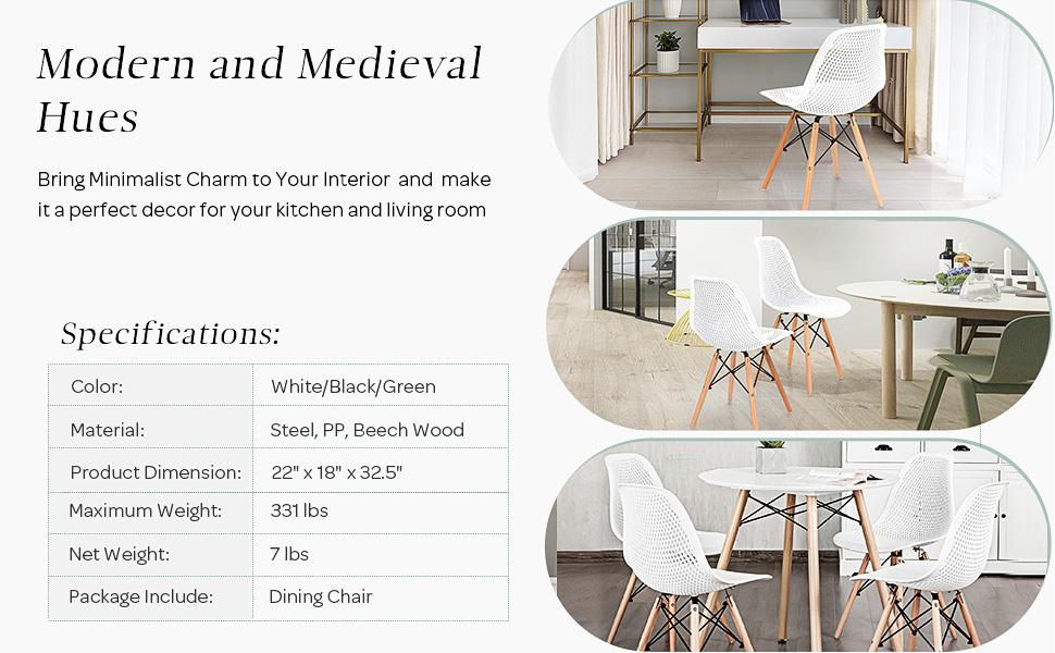 modern dining chairs