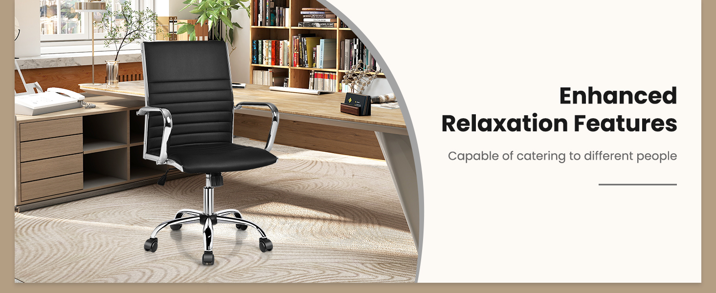 ribbed office chair