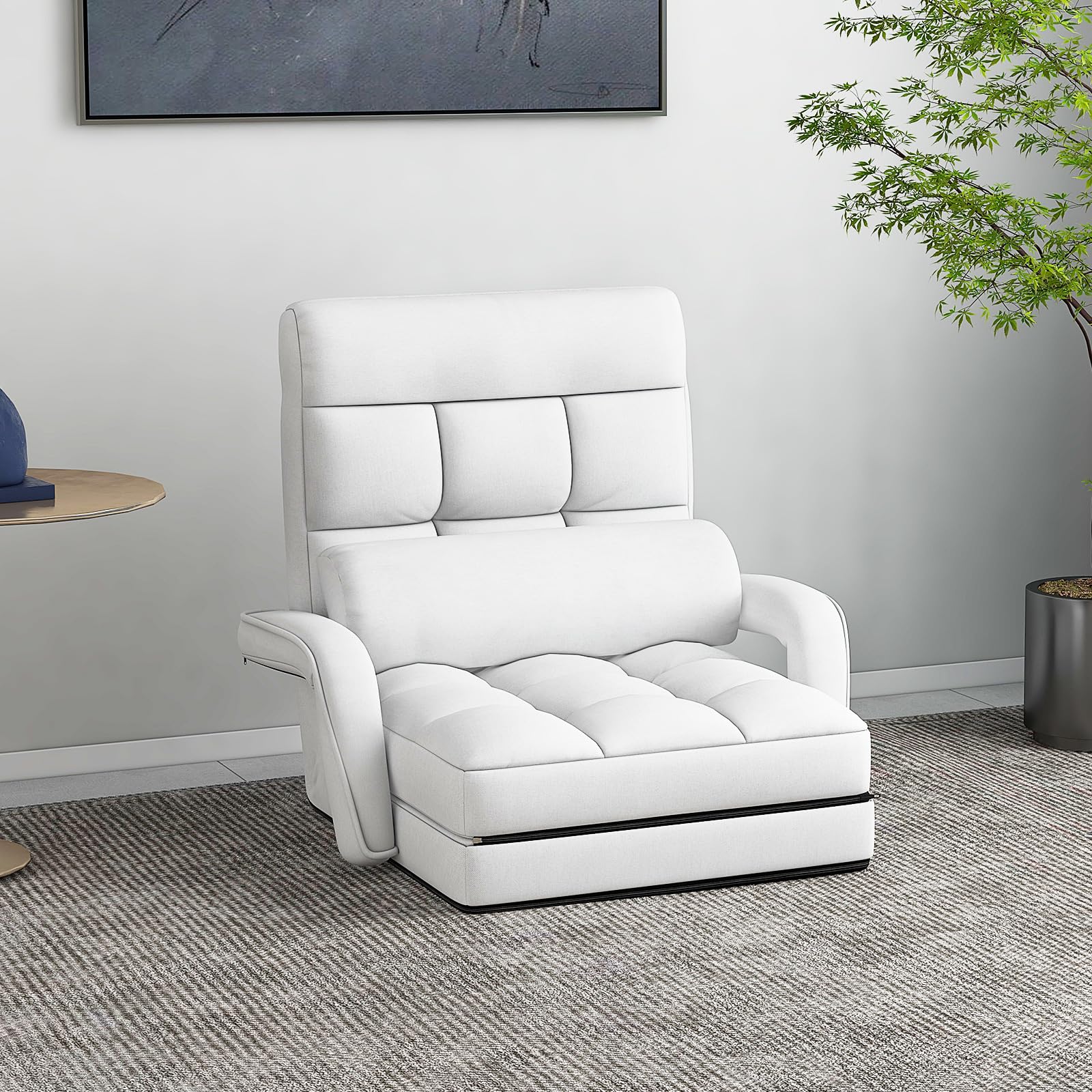 Foldable Floor Lazy Sofa Chair