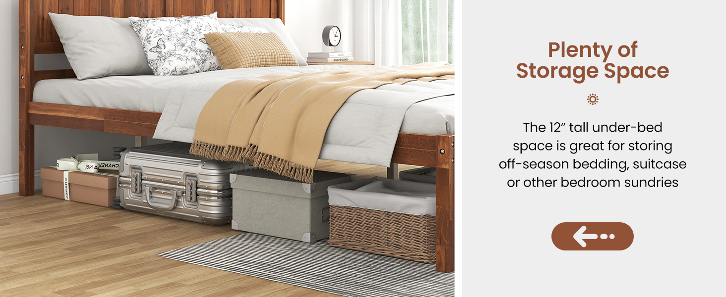 queen bed frame