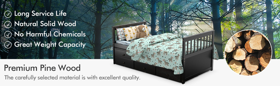 twin size bed