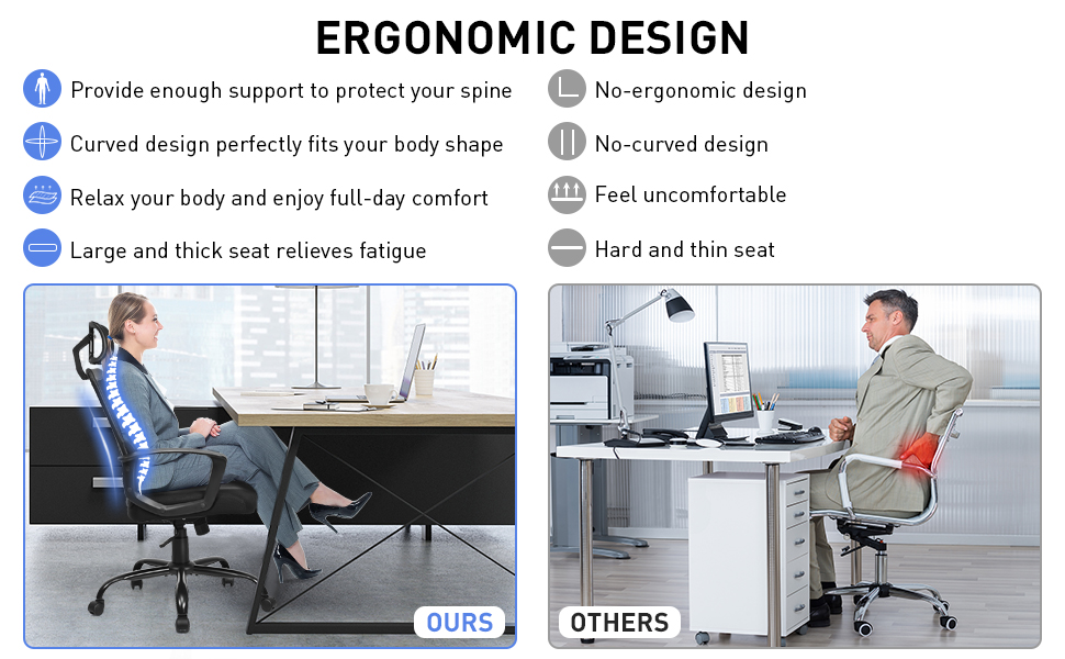 Swivel Computer Task Chair
