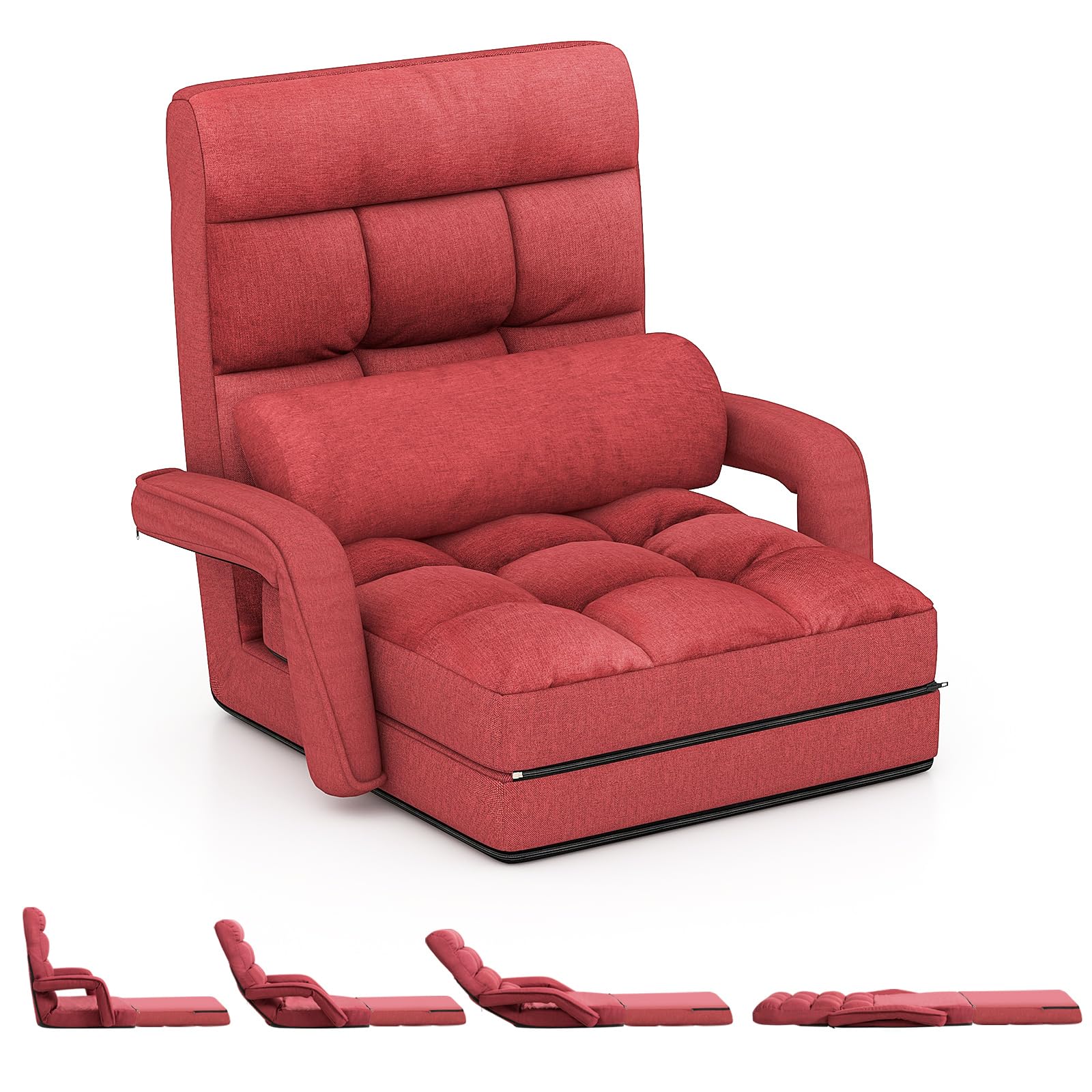 Foldable Floor Lazy Sofa Chair