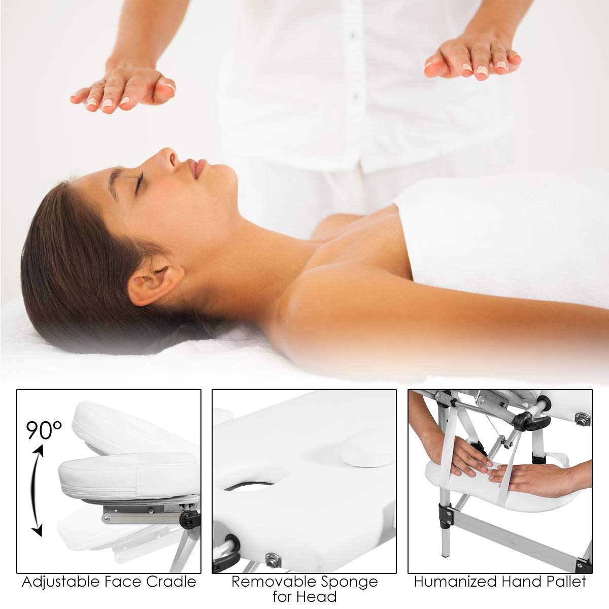 84" Massage Table with Carry Case
