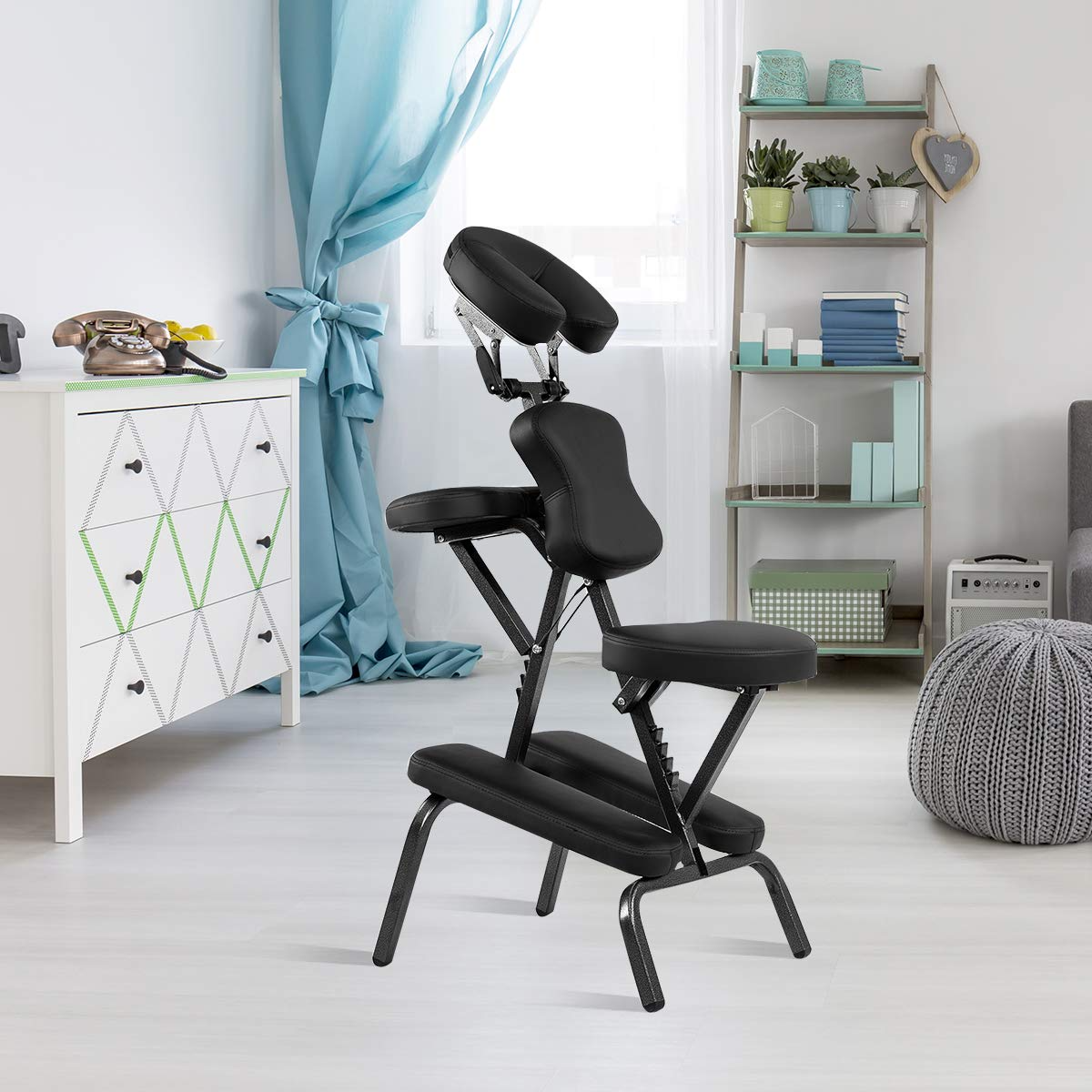 PU leather Portable Massage Chair with Carrying Bag