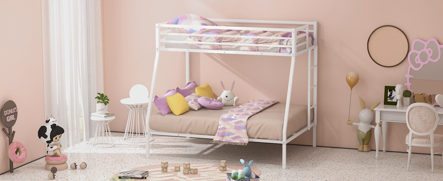 metal bunk bed