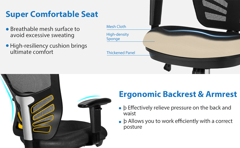 Tall Office Chair