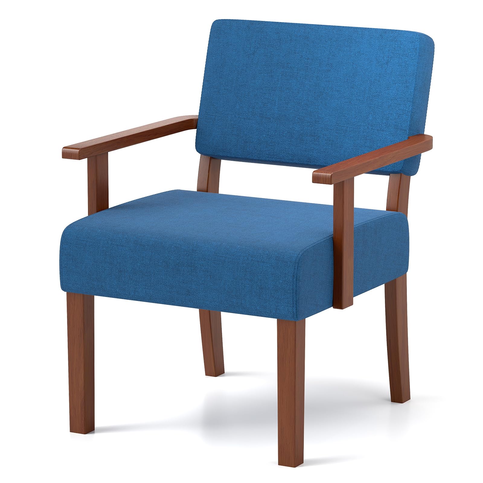 Upholstered Accent Chairs Set of 1/2