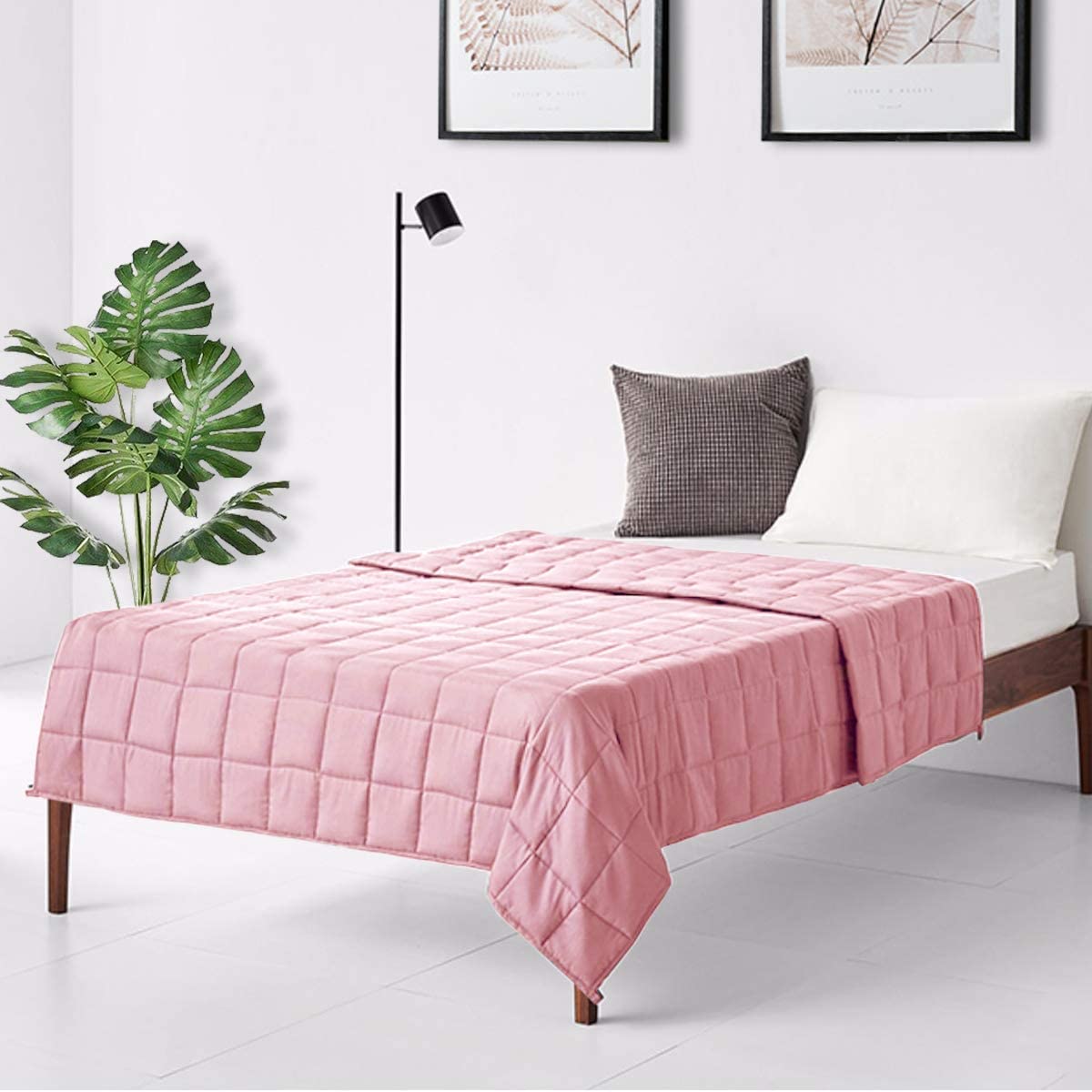 Cooling Weighted Blanket for Kids/Adults, Premium Heavy Blankets for Quality Sleep
