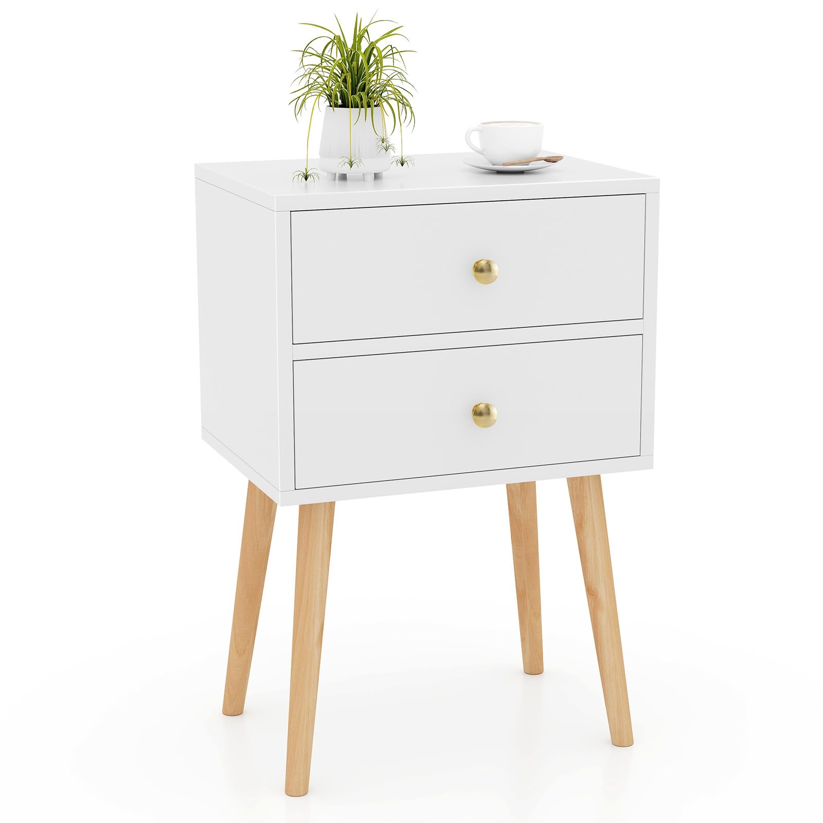 Nightstand with 2 Drawers（1/2）