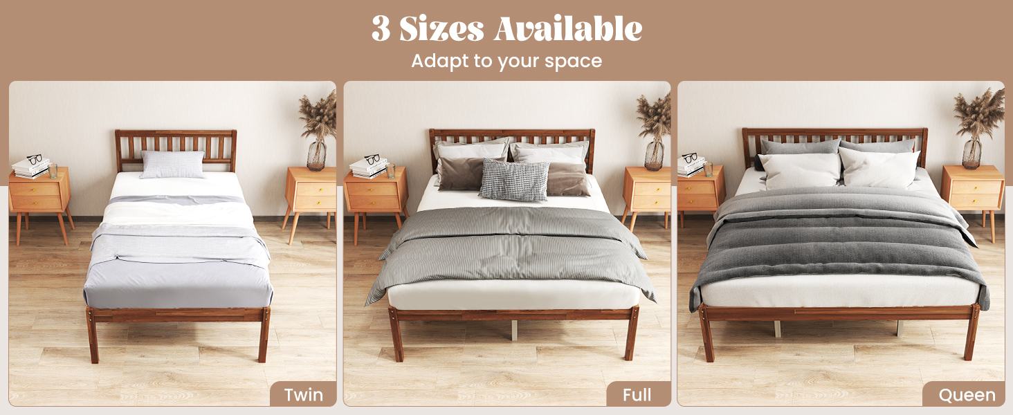 Wood Platform Bed