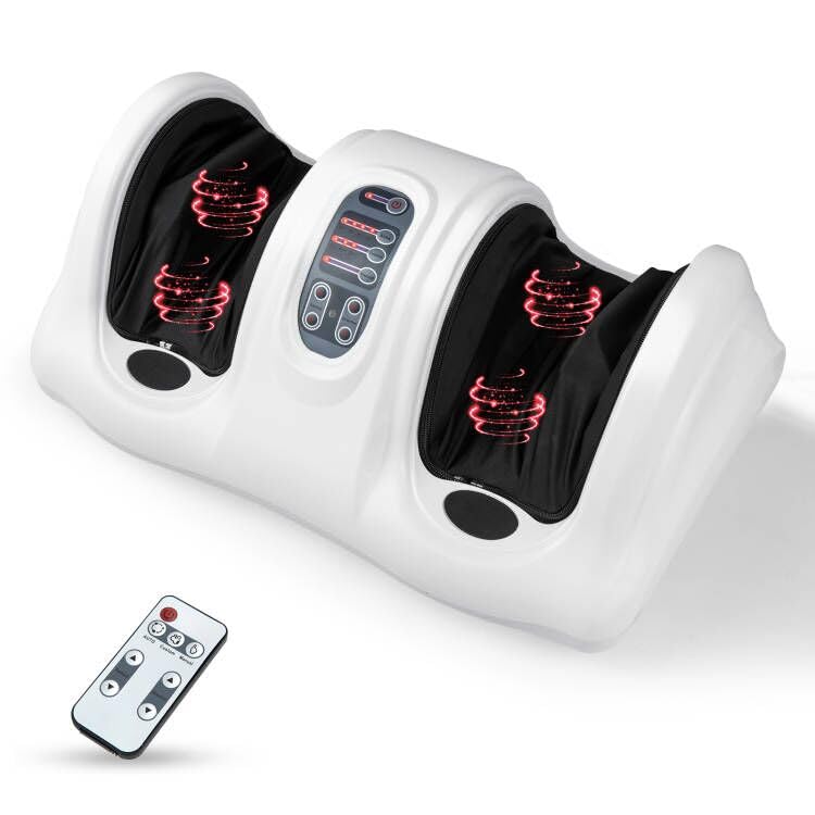 Electric Shiatsu Foot Massager with Remote and 4 Massage Modes