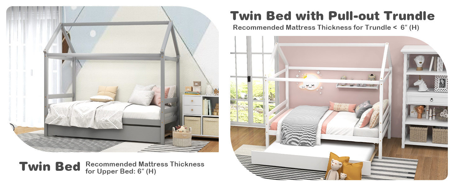 Wood Twin Size Daybed