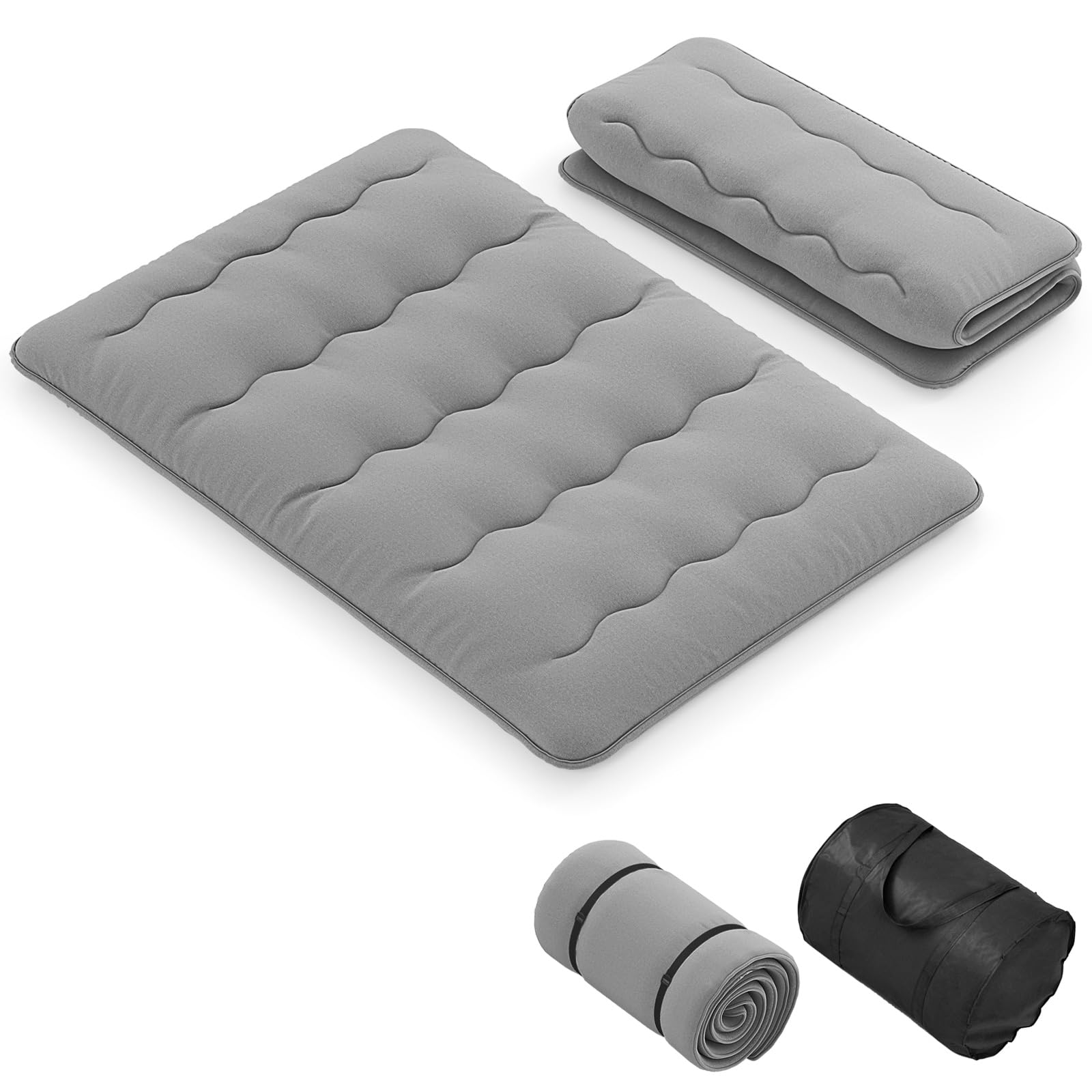 Japanese Floor Mattress 4 Inch Roll up Futon Mattress