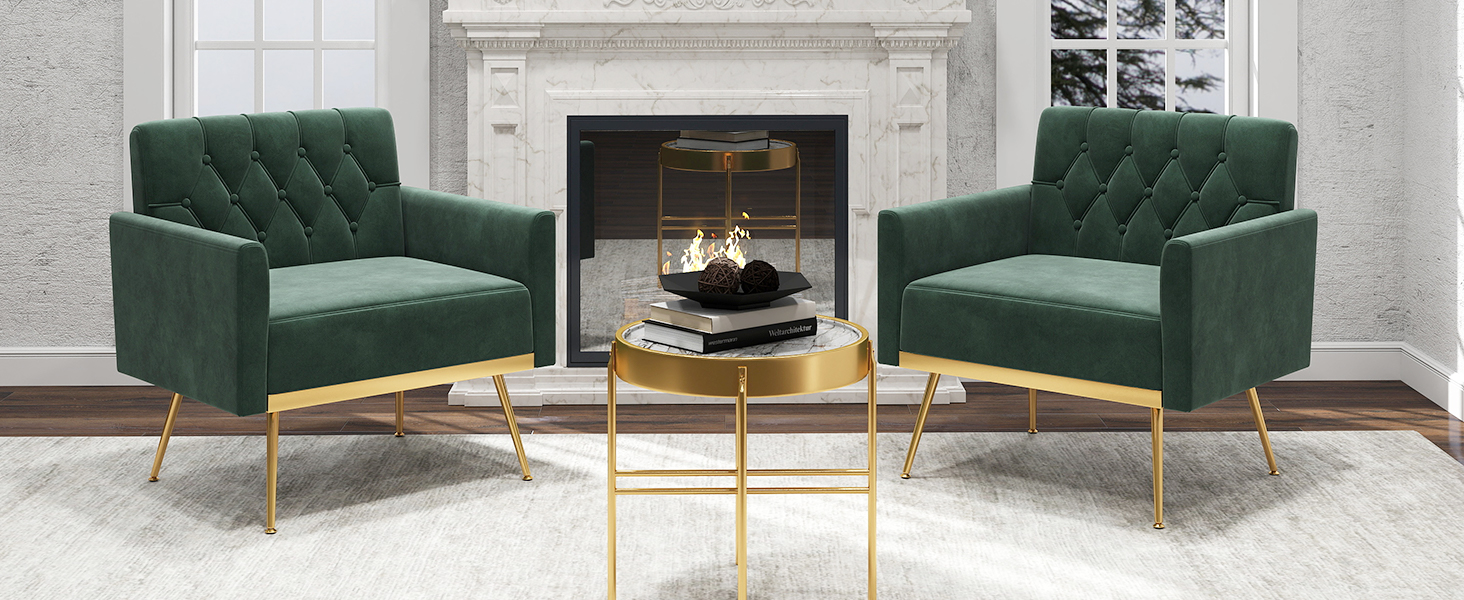 Green Accent Chairs