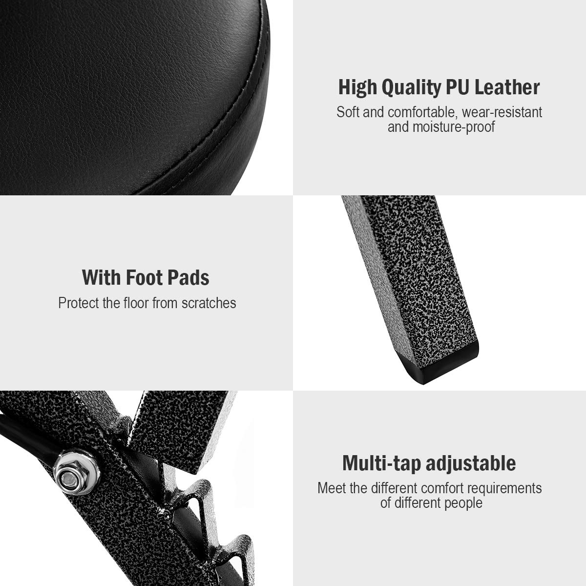 PU leather Portable Massage Chair with Carrying Bag