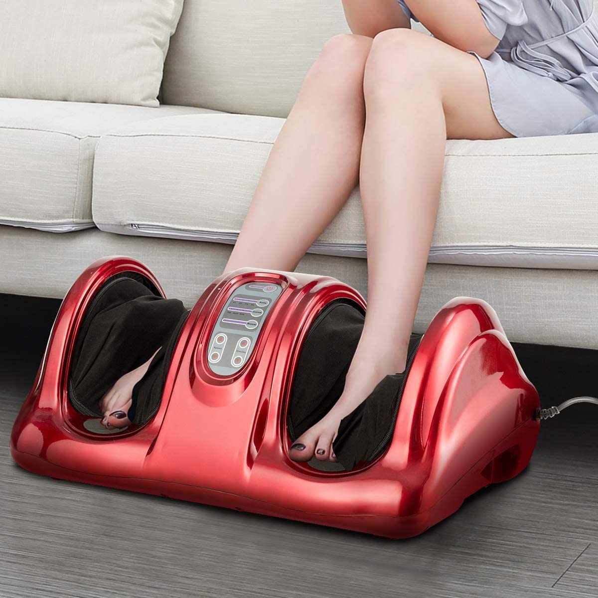 Electric Shiatsu Foot Massager with Remote and 4 Massage Modes