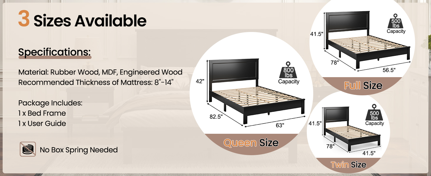 Platform Bed Frame