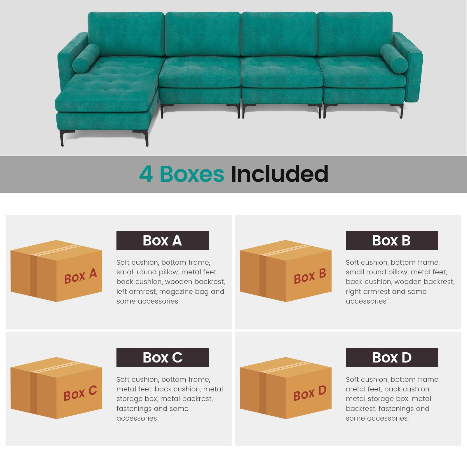 Heavy Duty Sleeper Sofa Couch for Living Room