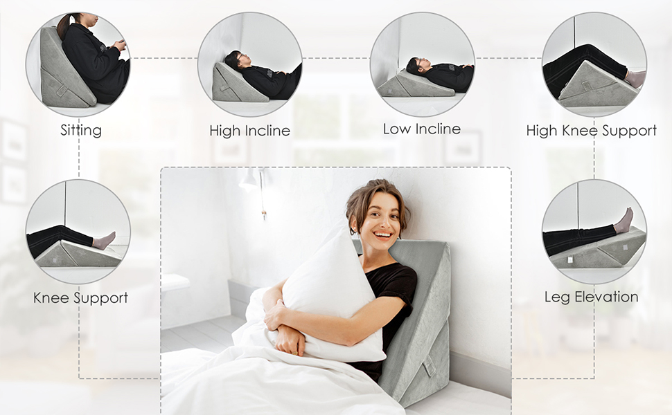 wedge pillow for back pain