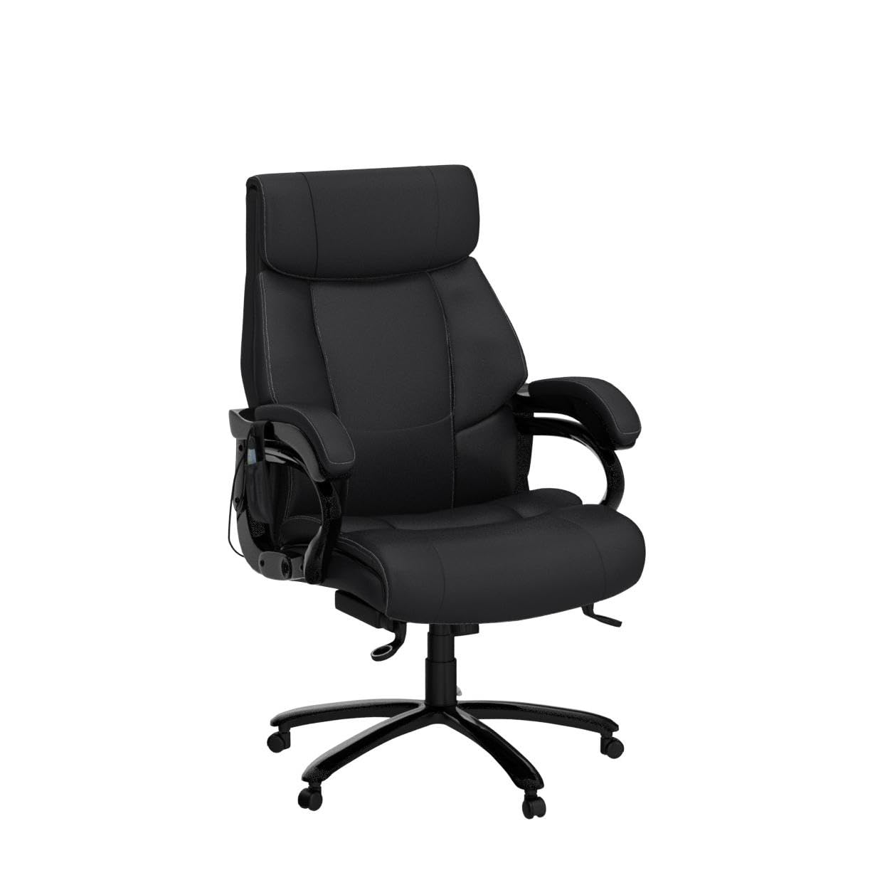 Big and Tall 500lbs Massage Office Chair, Heavy Duty Executive Office Chair with 6 Massage Points