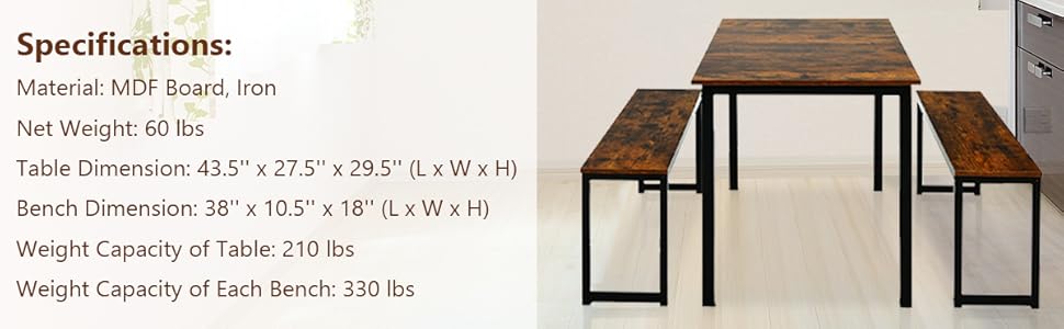 dining table set