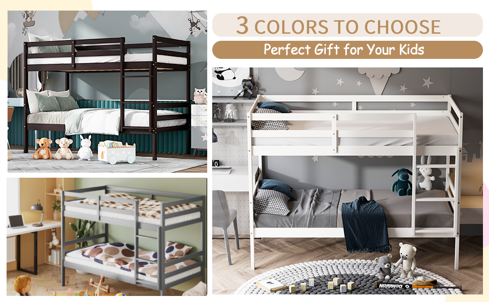 Wood Bunk Bed