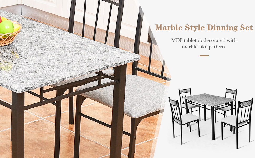 Dining Table Set For 4