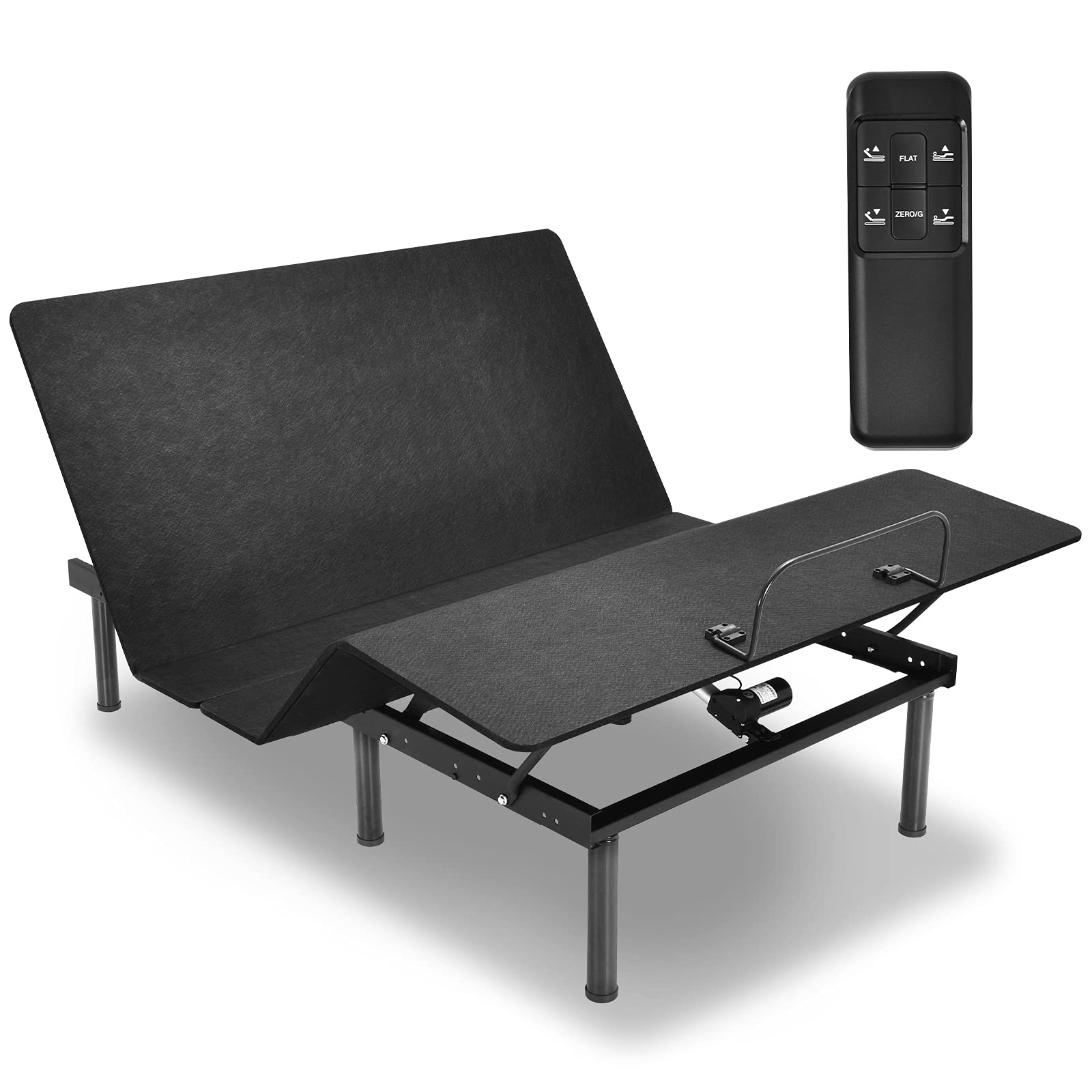Adjustable Bed Base, Electric Adjustable Bed Frame w/ Wireless Remote