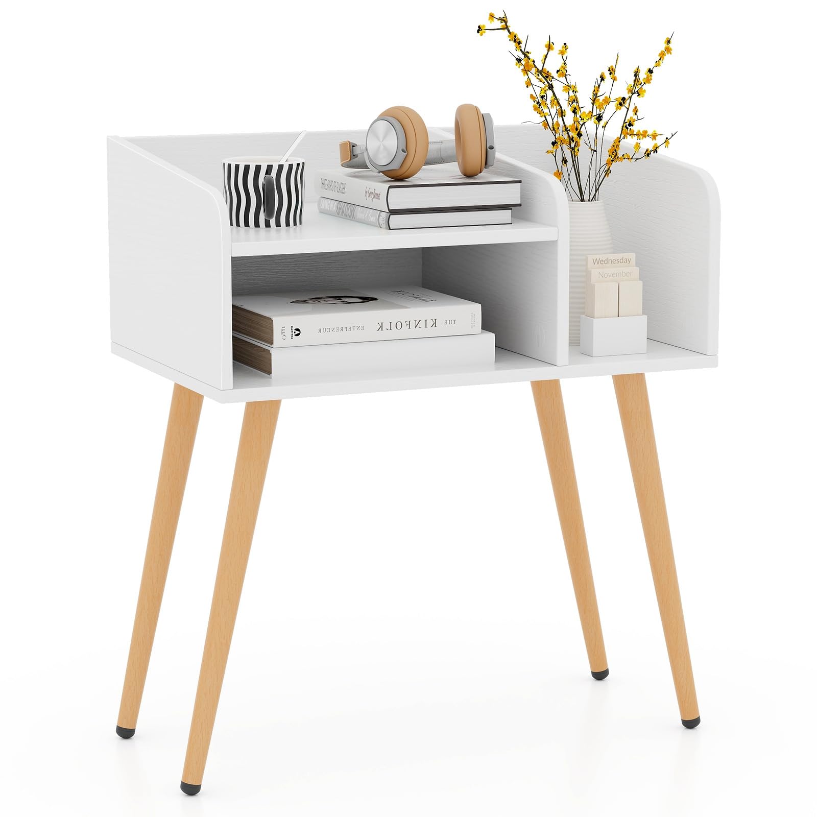 Nightstand with Open Shelves（1/2）