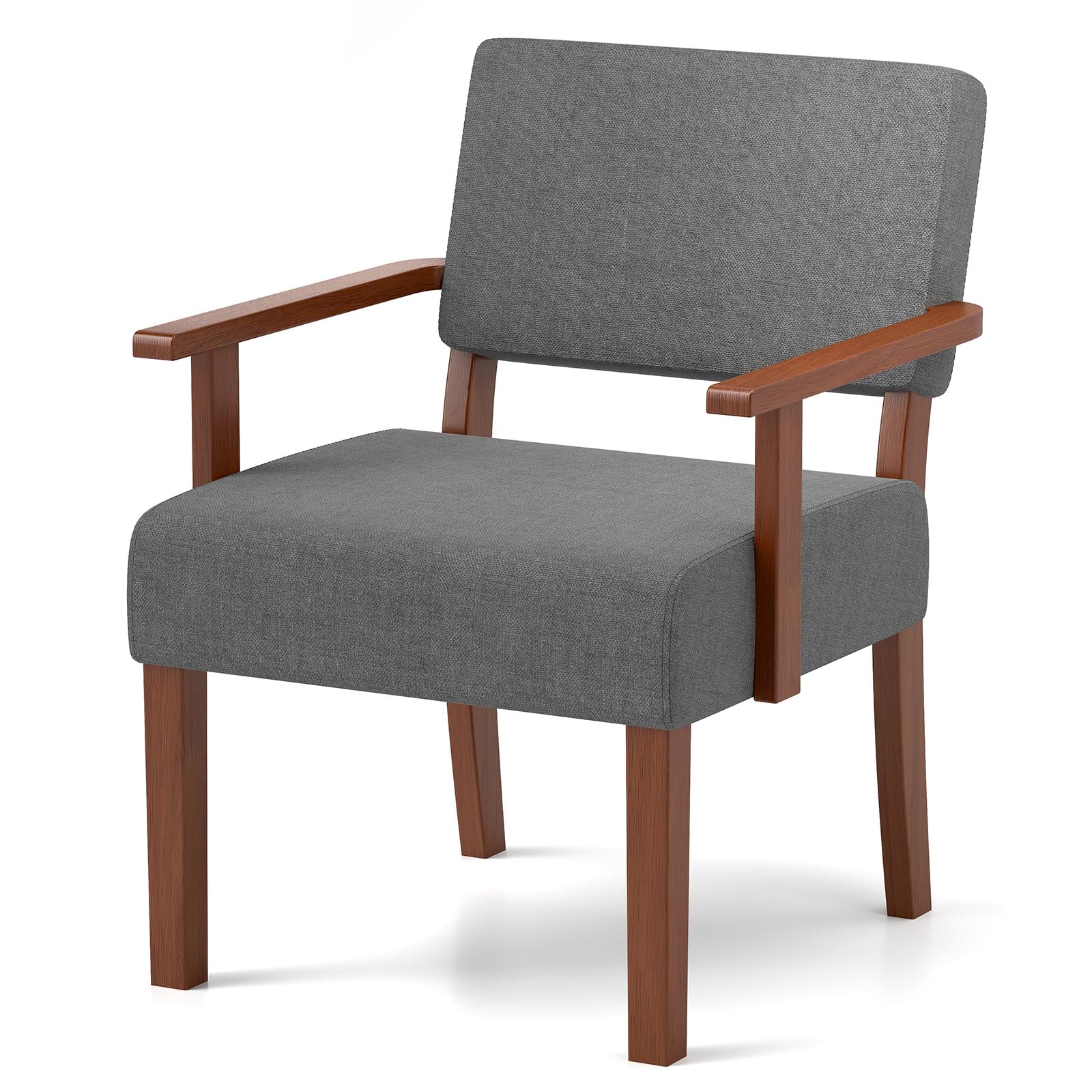 Upholstered Accent Chairs Set of 1/2