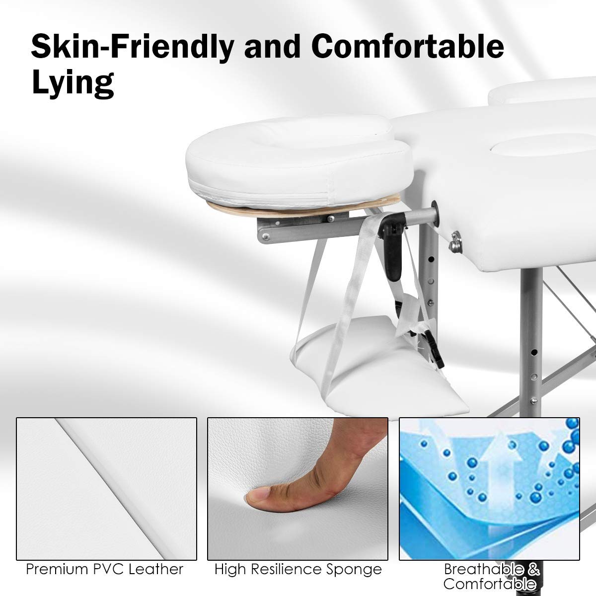 84" Massage Table with Carry Case