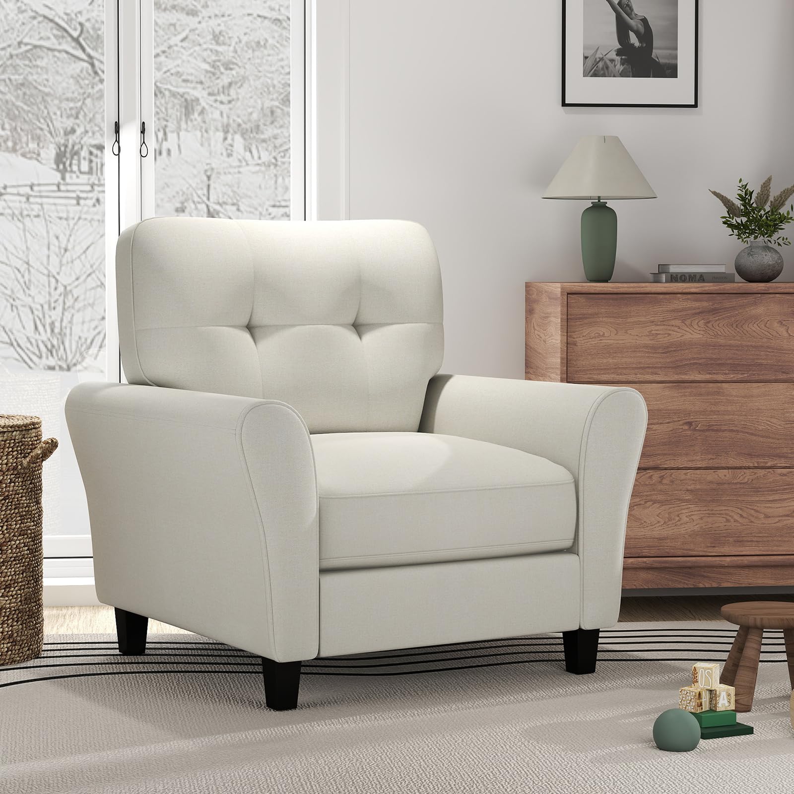Upholstered Accent Chair