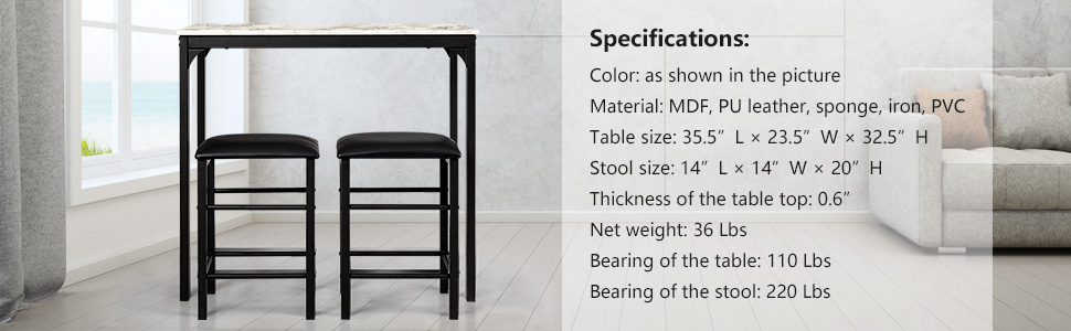 Counter Height Table Set