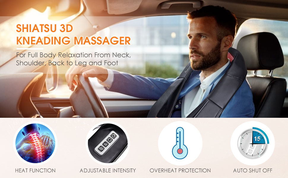 neck massager with heat