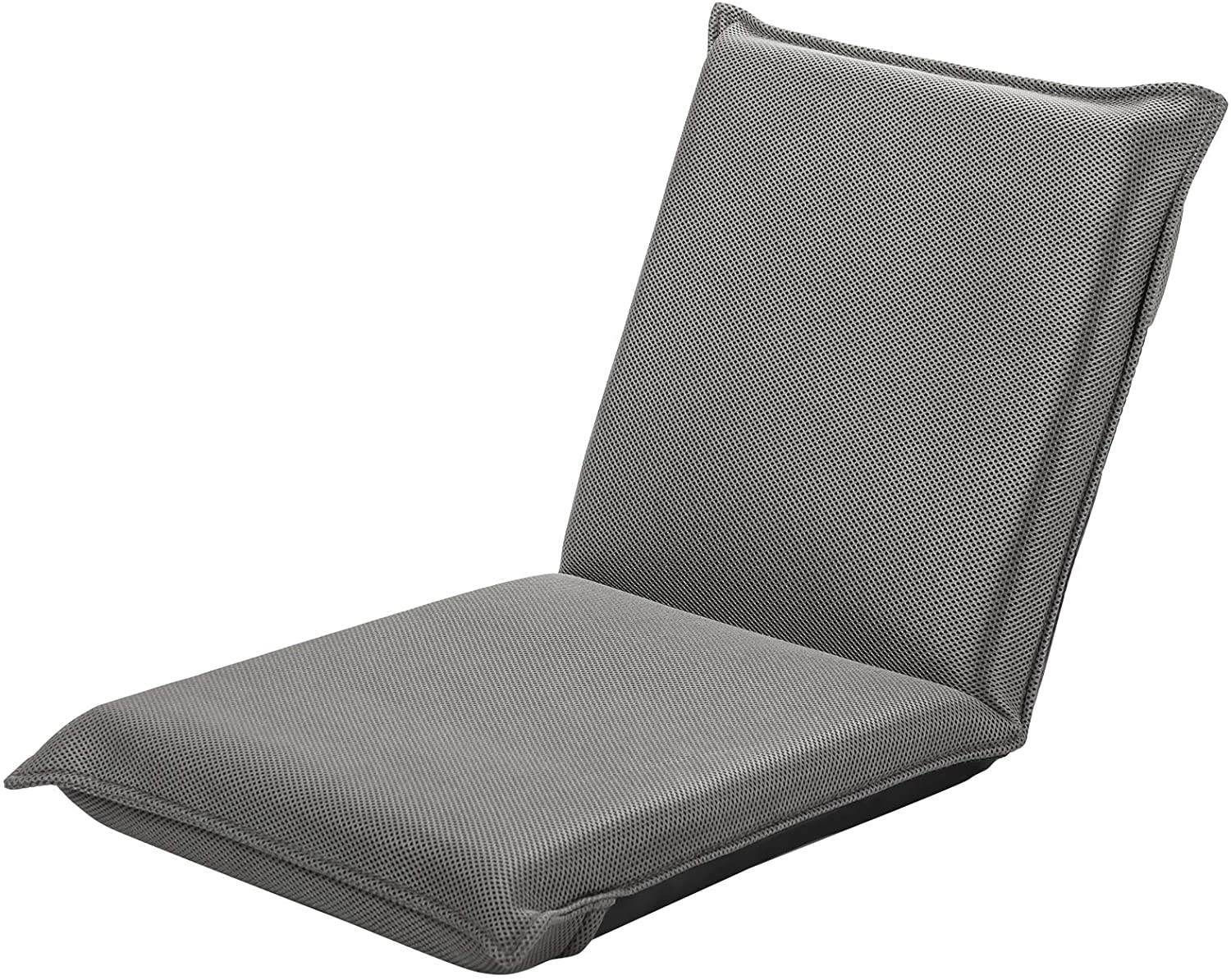 Adjustable Mesh Floor Sofa Chair, 6-Position Multi-Angle Padded Floor Chair for Gaming Reading Meditation