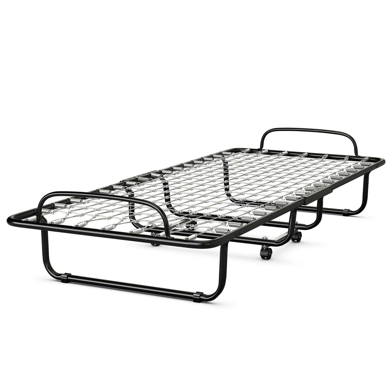 Portable Rollaway Bed with 4" Memory Foam Mattress for Adults and Guests