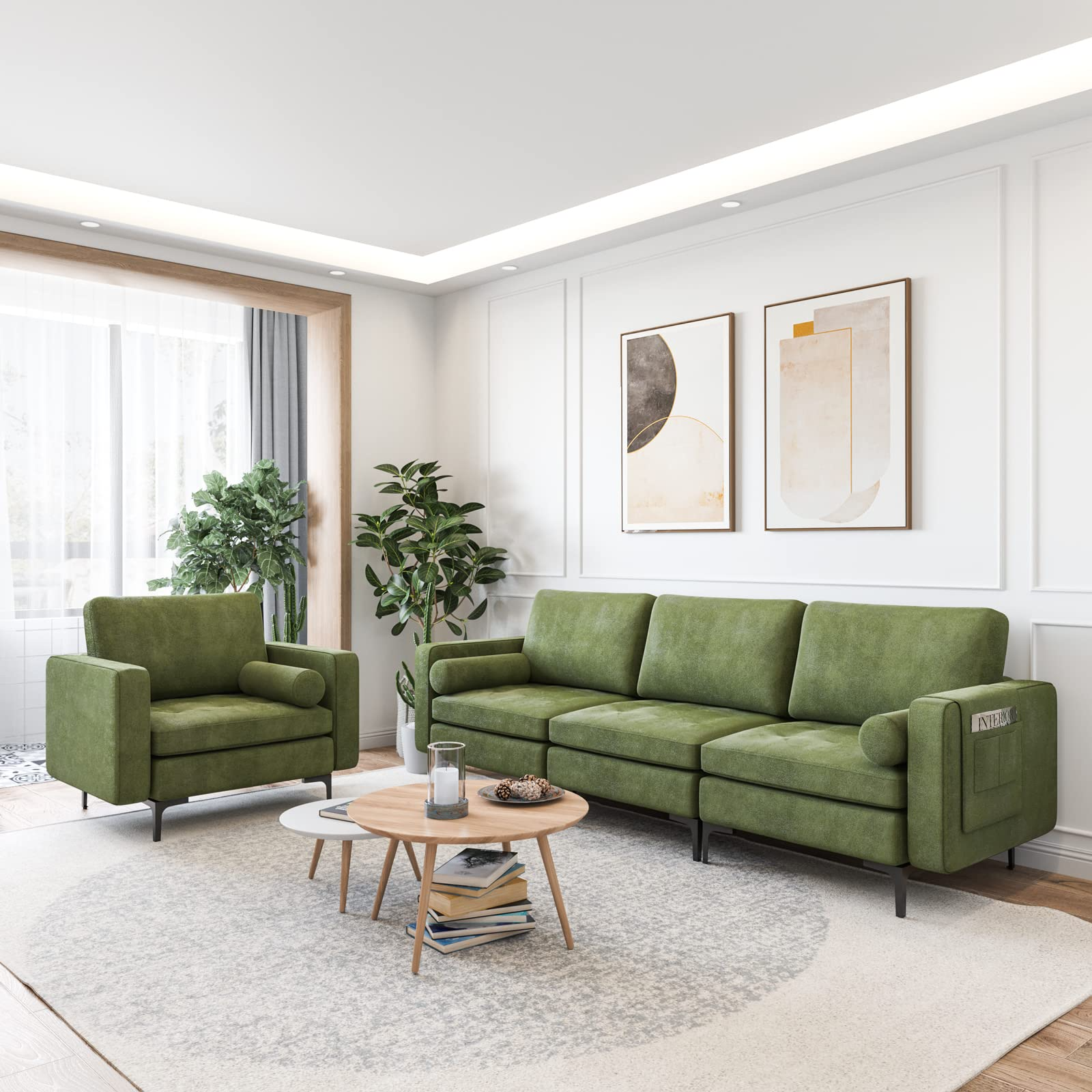 Heavy Duty Sleeper Sofa Couch for Living Room