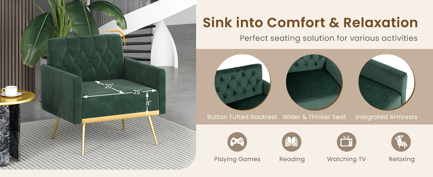 Tufted Sofa