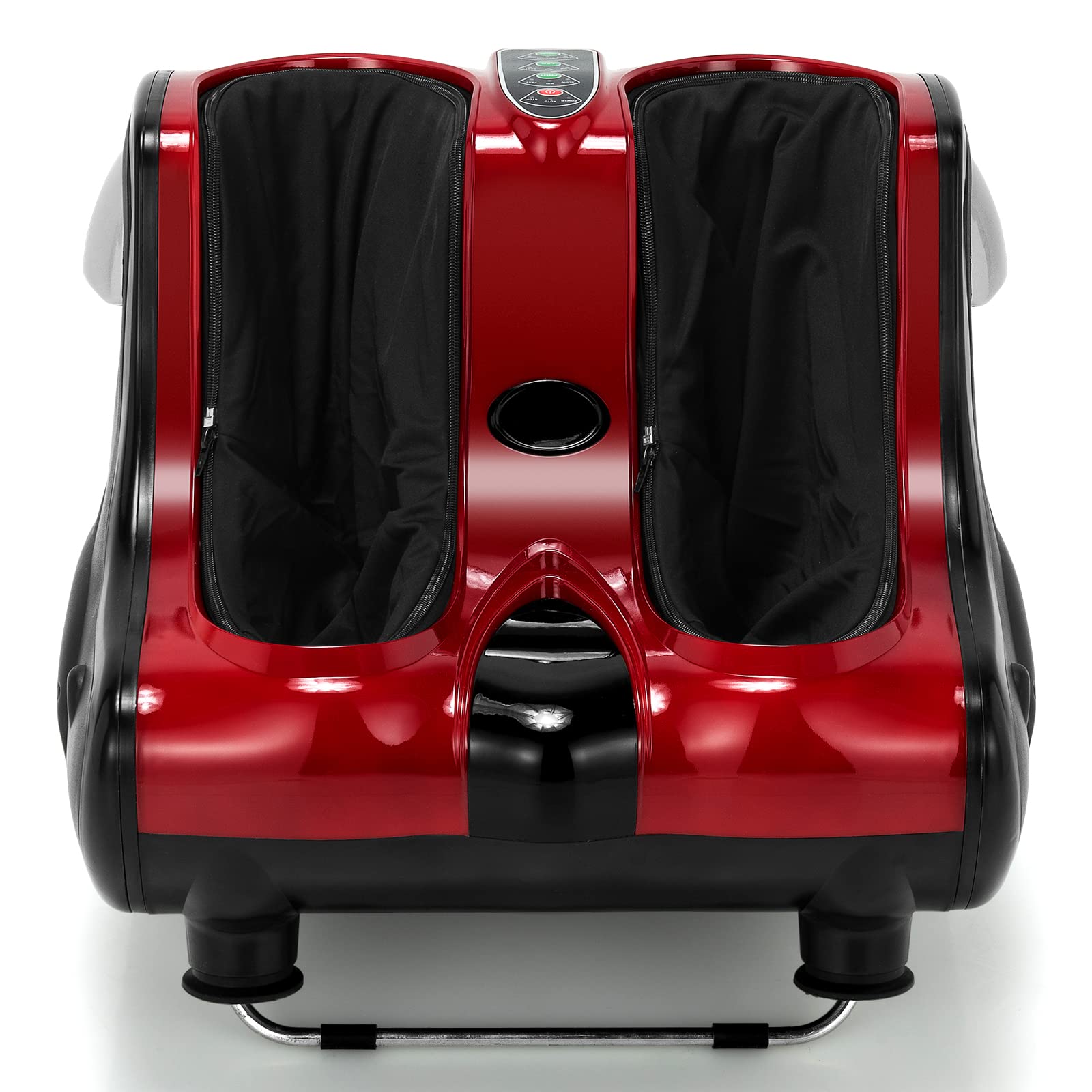 Foot and Calf Massager, Shiatsu Foot Massager Machine w/Heating, Kneading, Vibration, Rolling, Adjustable Speed & Tilt Base