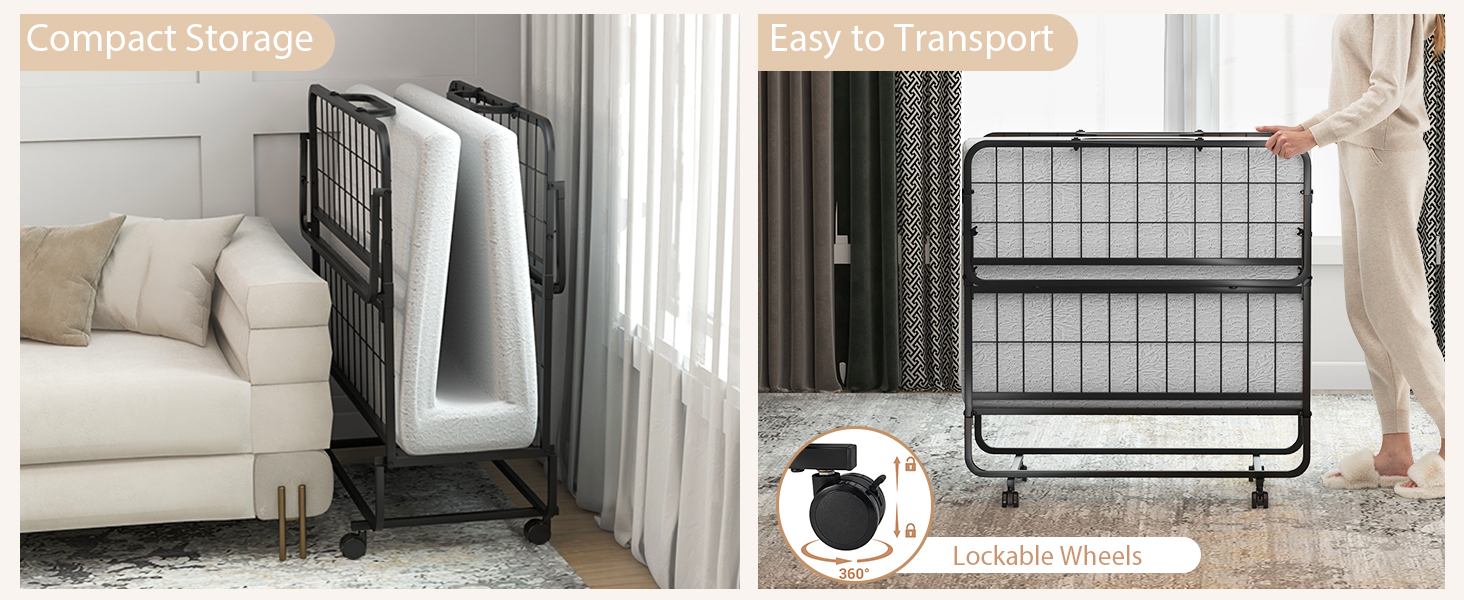 Twin Size Portable Bed