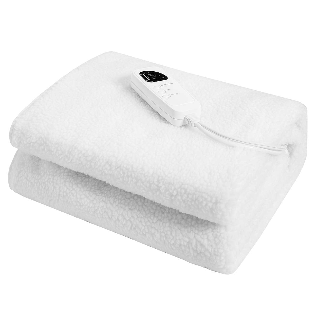 Massage Table Warmer, Heated Mattress Pad with 5 Heat Settings, 12 Ft Cord and Overheat Protection