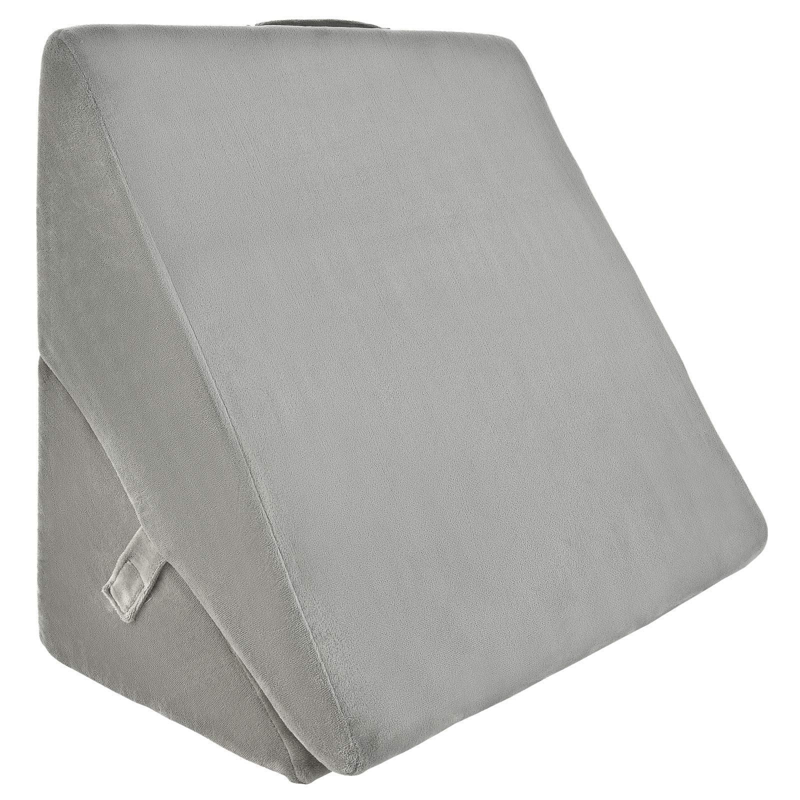Bed Wedge Pillow, Adjustable Memory Foam Bed Support Pillow w/Removable Cover