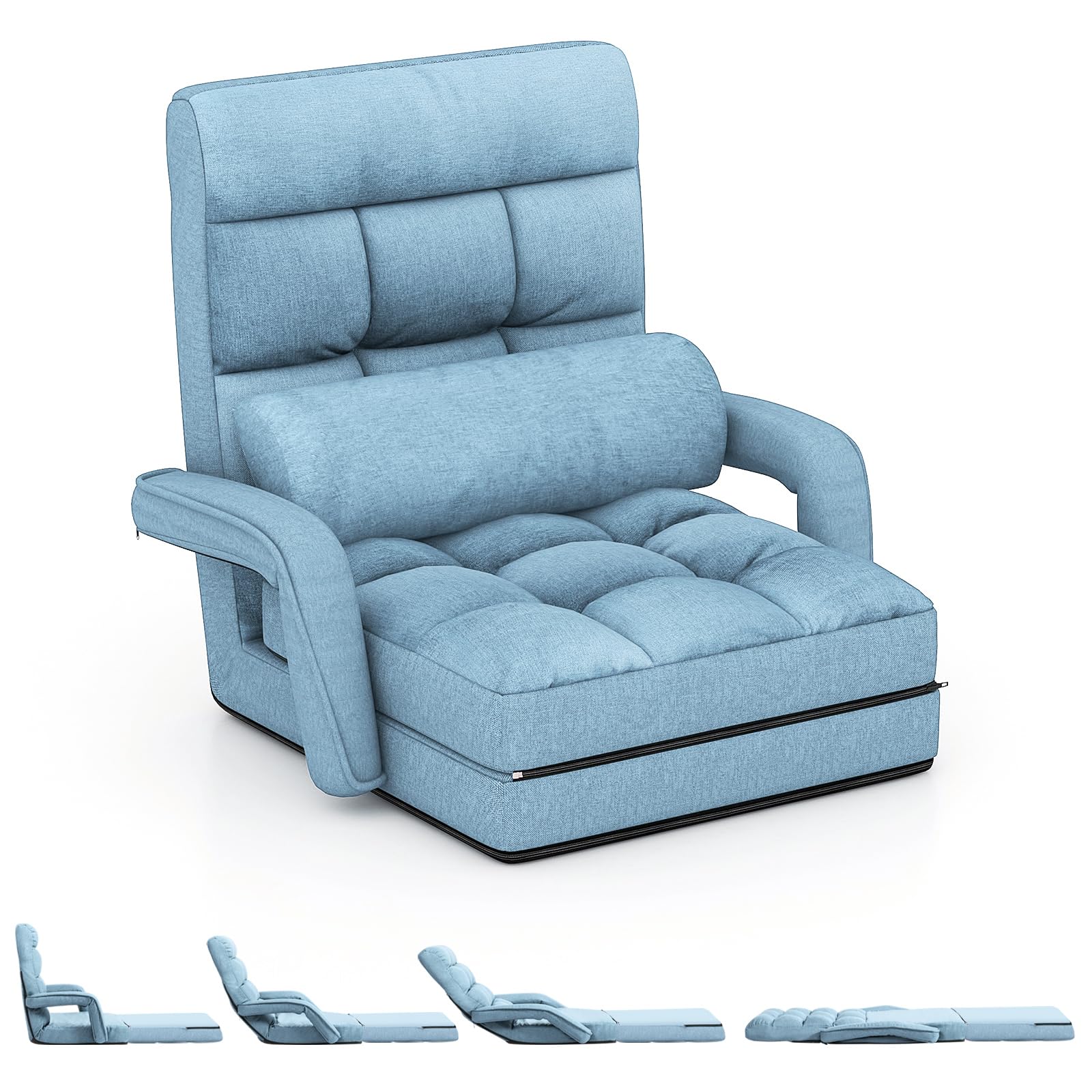 Foldable Floor Lazy Sofa Chair